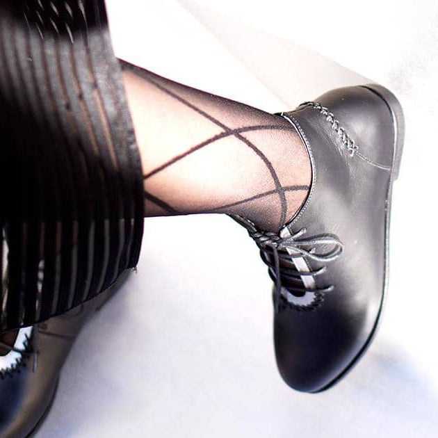 black silver genuine calfskin leather ankle boot shoe