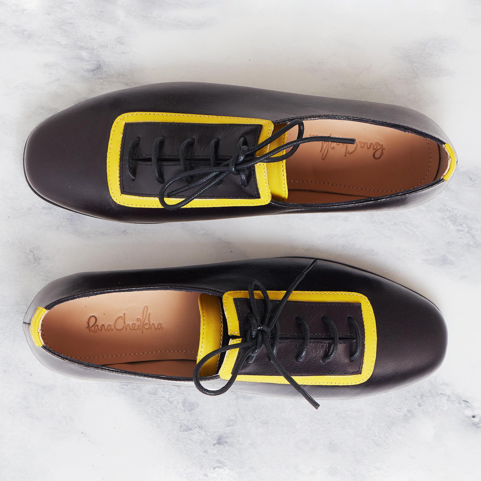 aubergine genuine calfskin leather oxford shoe