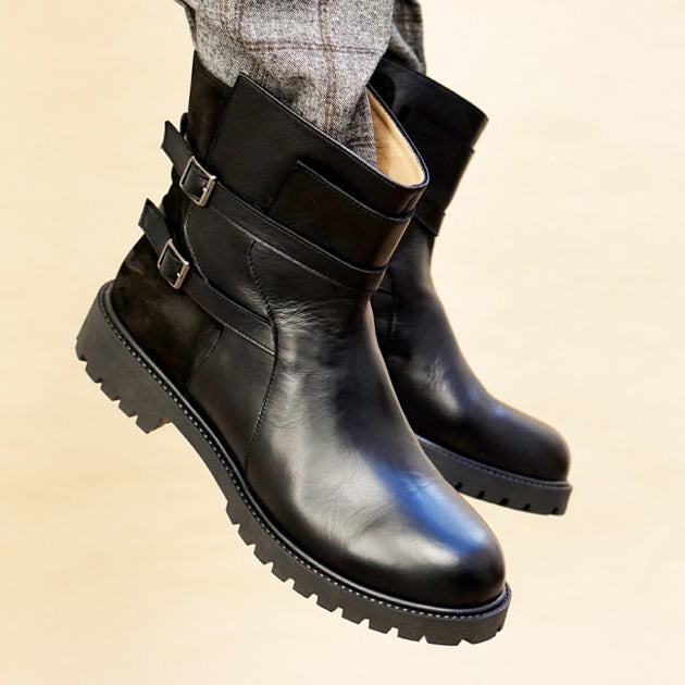 Comfortable Unisex Man Genuine Leather Boot