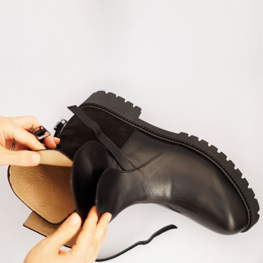 Comfortable Unisex Man Genuine Leather Boot