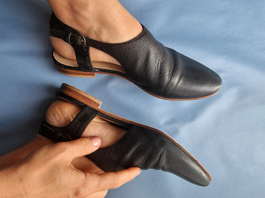 Creased with Comfort Time Makes Leather Shoes Comfortable
