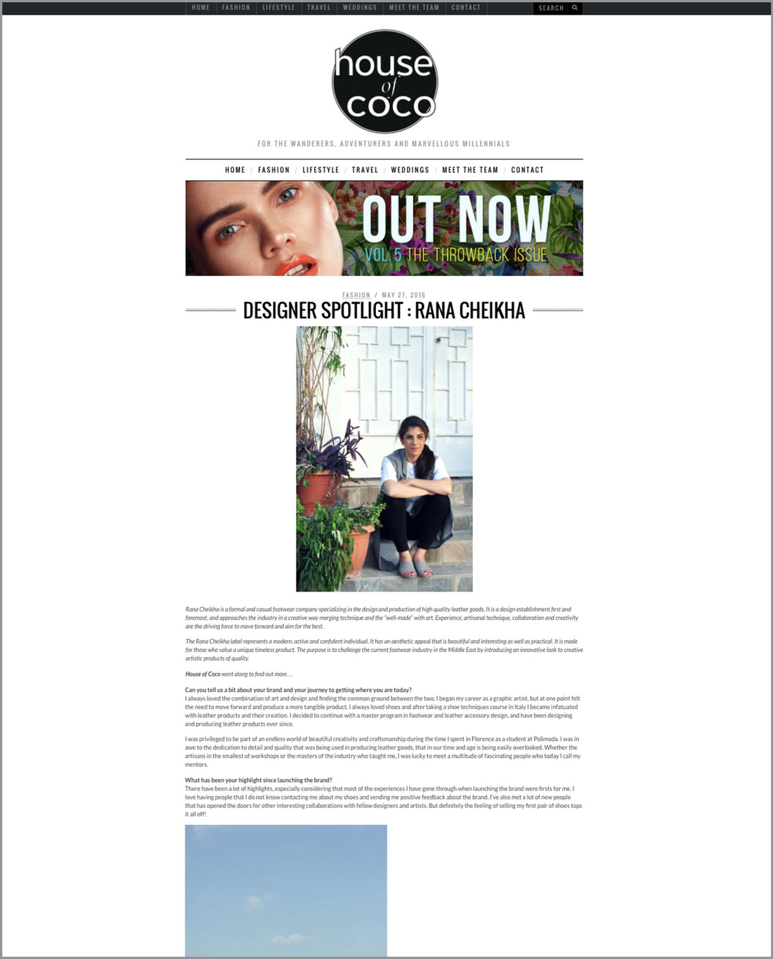 House of Coco Magazine ranacheikha