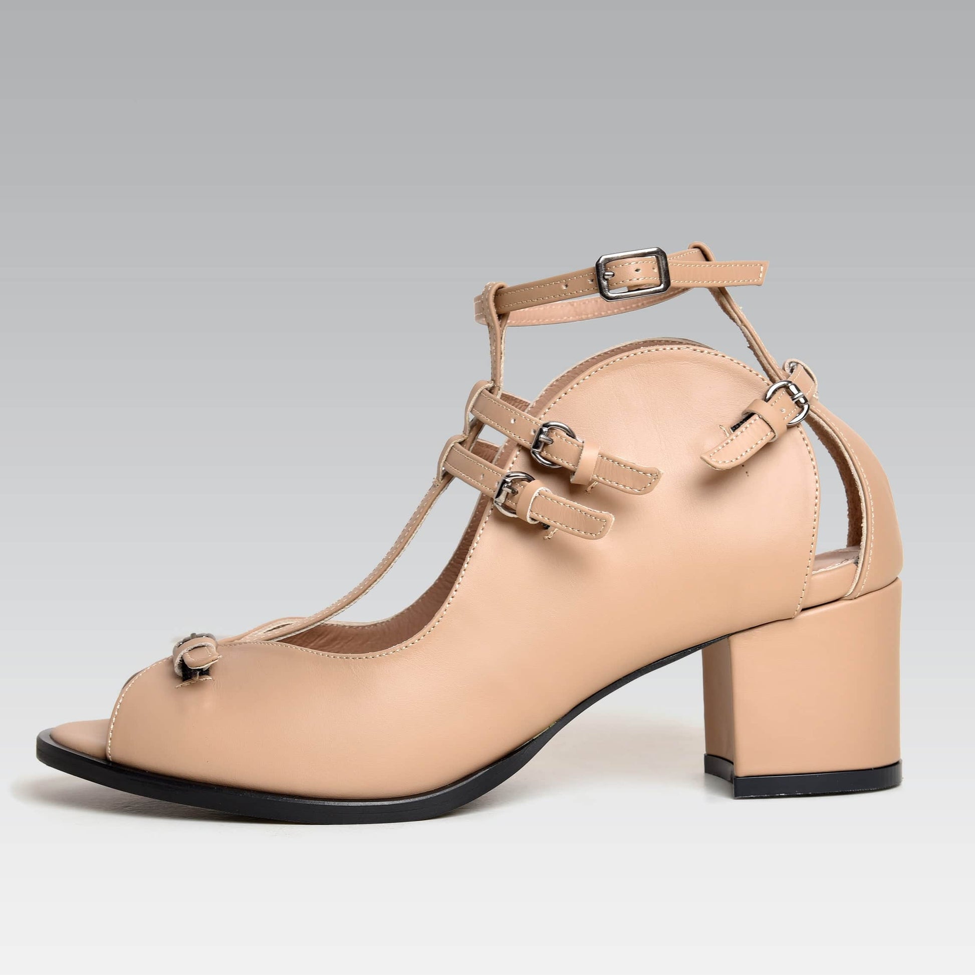 Lail Sandal nude Calfskin Leather