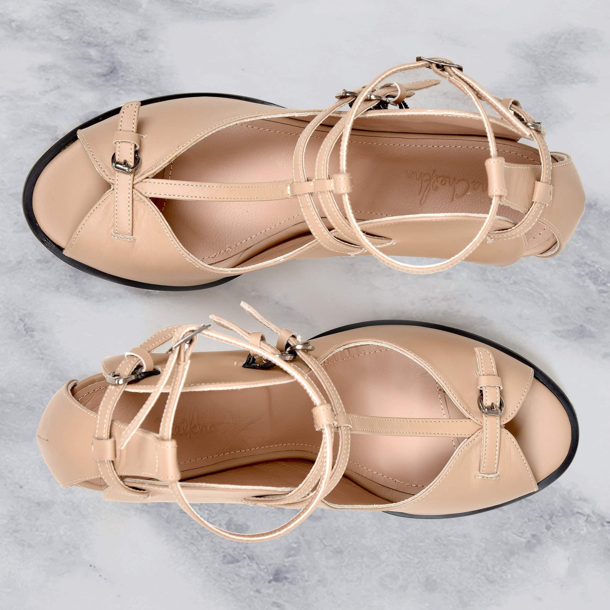 Lail Sandal nude Calfskin Leather